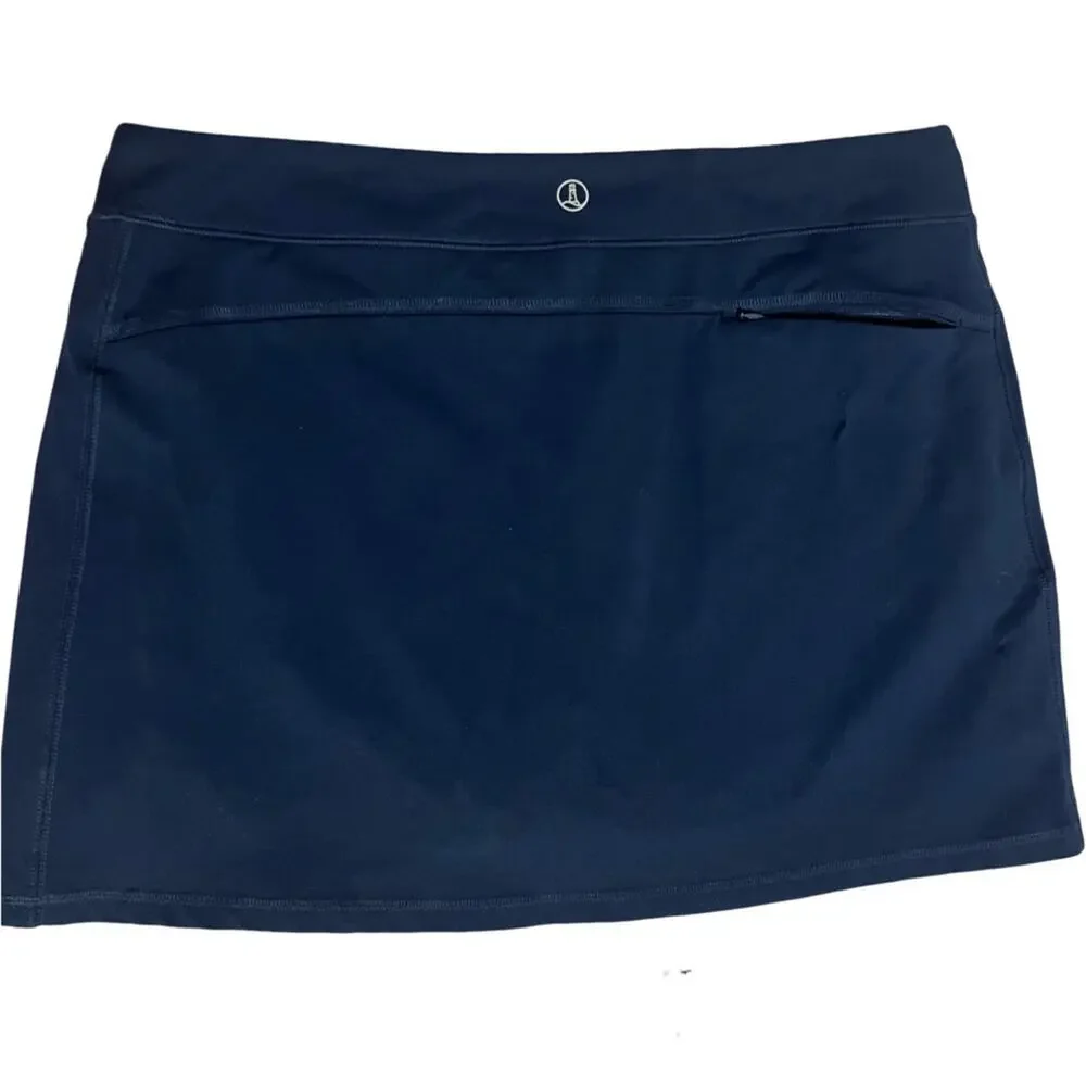 Lands' End Navy Skort Size XL